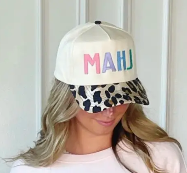 Mahj Leopard Hat