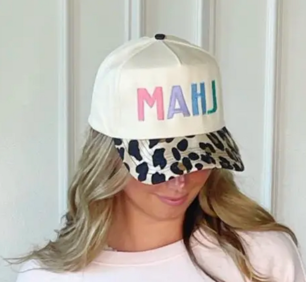 Mahj Leopard Hat