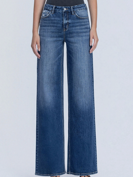 Olivia High Rise Wide Leg Jeans