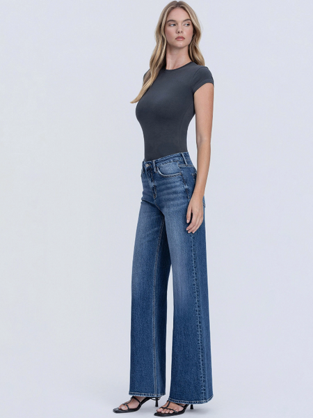 Olivia High Rise Wide Leg Jeans