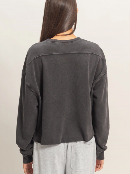 I'm A Wildcard Cropped Sweatshirt