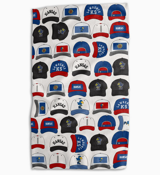 1912 Hats Double Sided Tea Towel