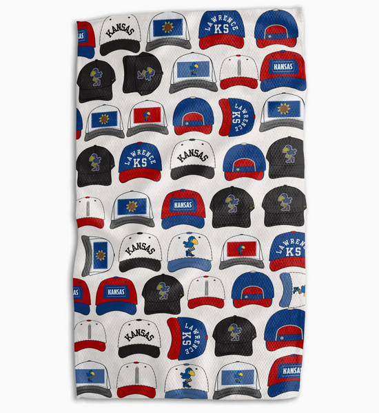 1912 Hats Double Sided Tea Towel