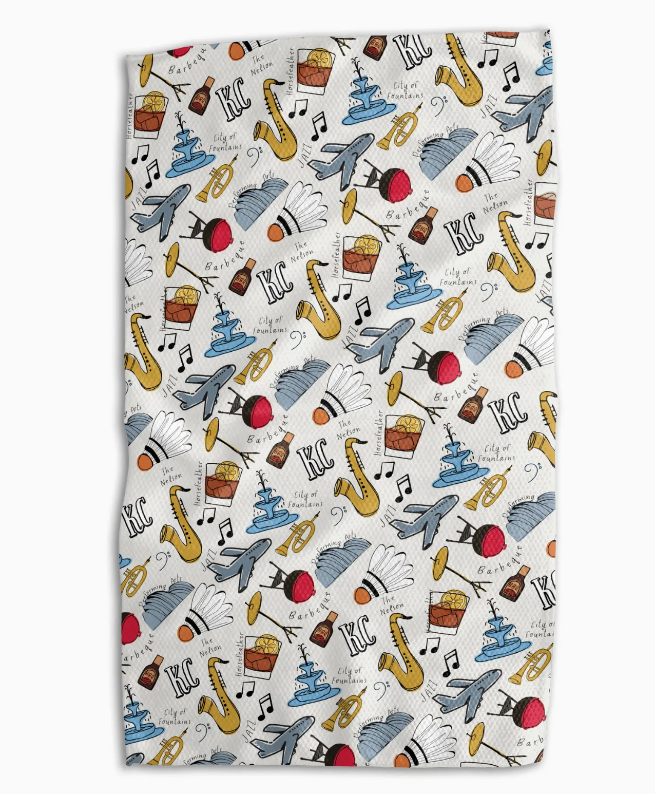 KC All About the Arts Double Sided Tea Towel