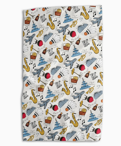 KC All About the Arts Double Sided Tea Towel