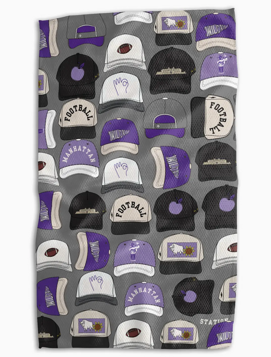 Wild Thang Hat Double Sided Tea Towel