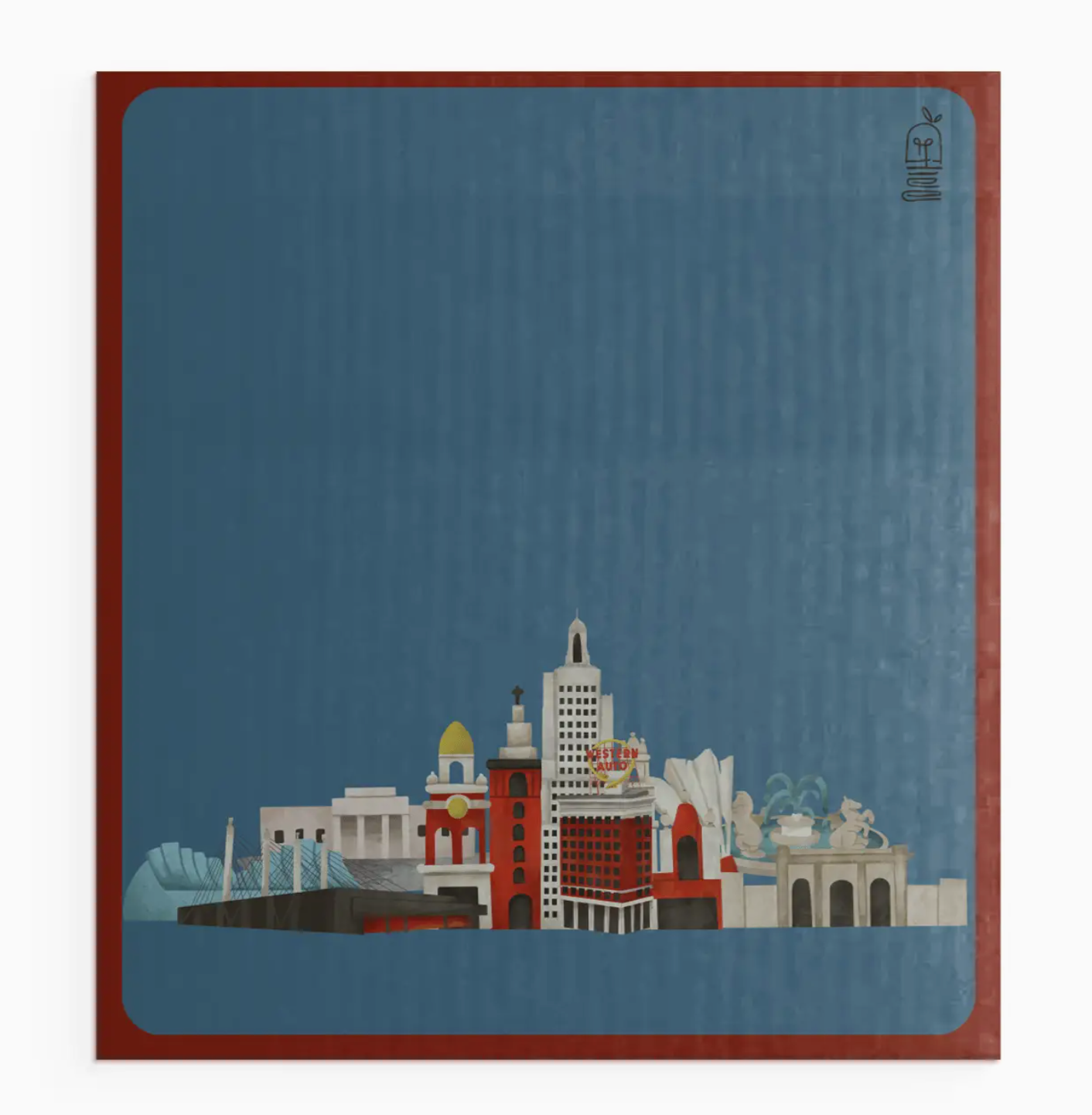Kansas City Swedish Dishcloth