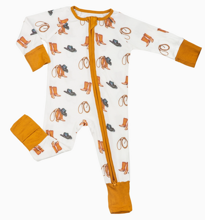 Life is Better in Boots Bamboo Pajamas
