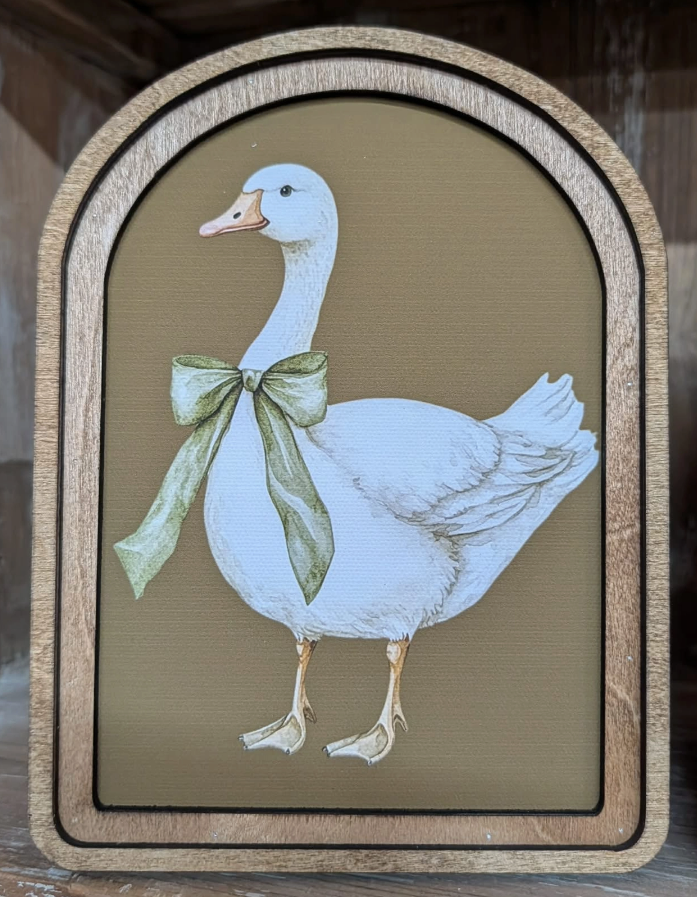 Spring Goose Framed Art