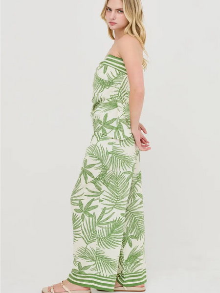 Josie Leaf Print Set