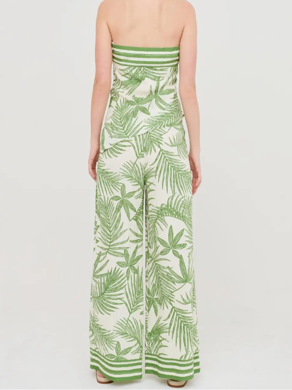 Josie Leaf Print Set