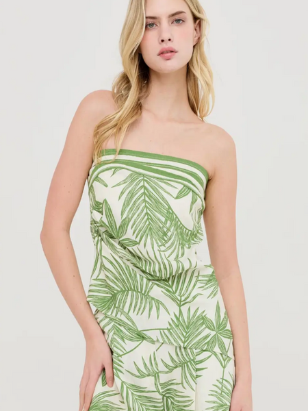 Josie Leaf Print Set