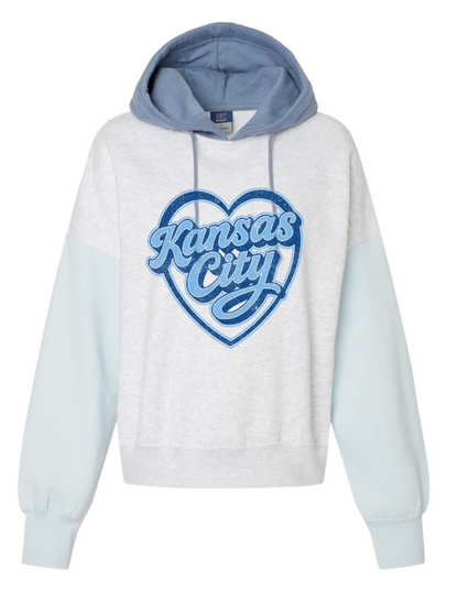 Kansas City Heart Hooded Sweatshirt