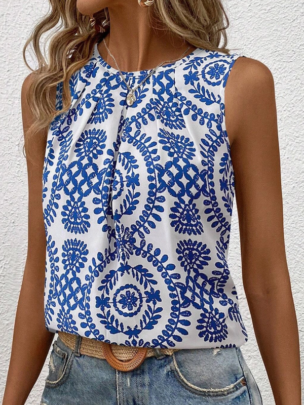 Gia Vintage Print Tank