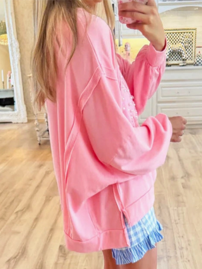 USA Pink Sweatshirt
