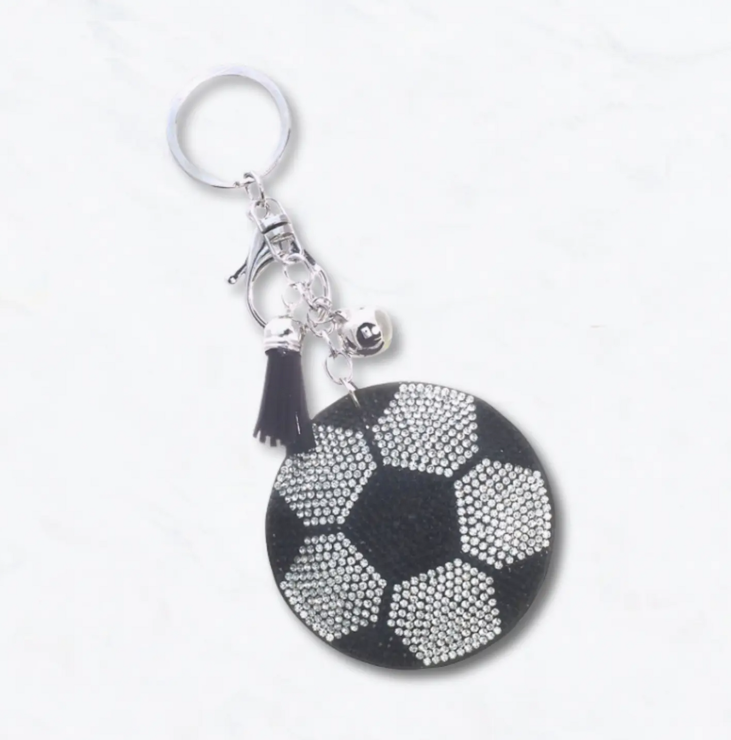 Glitzy Rhinestone Keyring