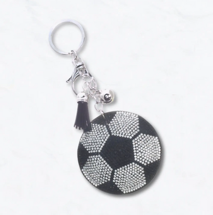 Glitzy Rhinestone Keyring