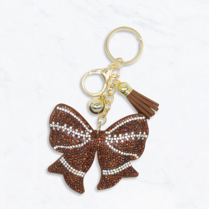 Glitzy Rhinestone Keyring