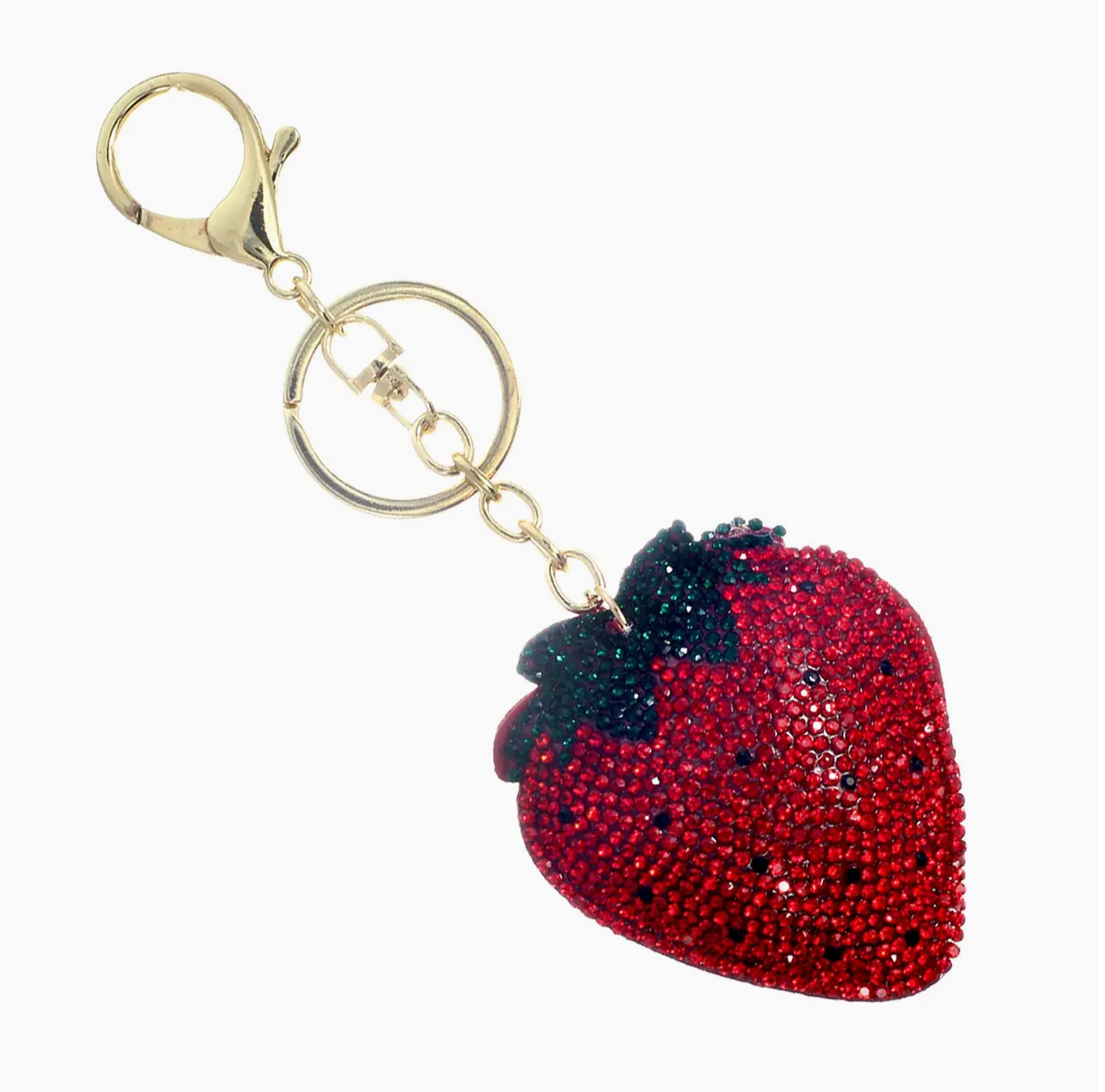 Glitzy Rhinestone Keyring