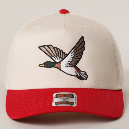 Flying Mallard Embroidered Trucker Hat