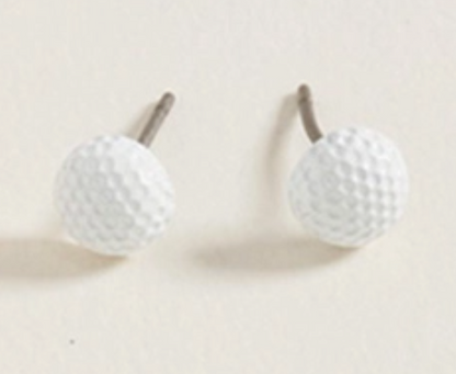 Golf Stud Earrings