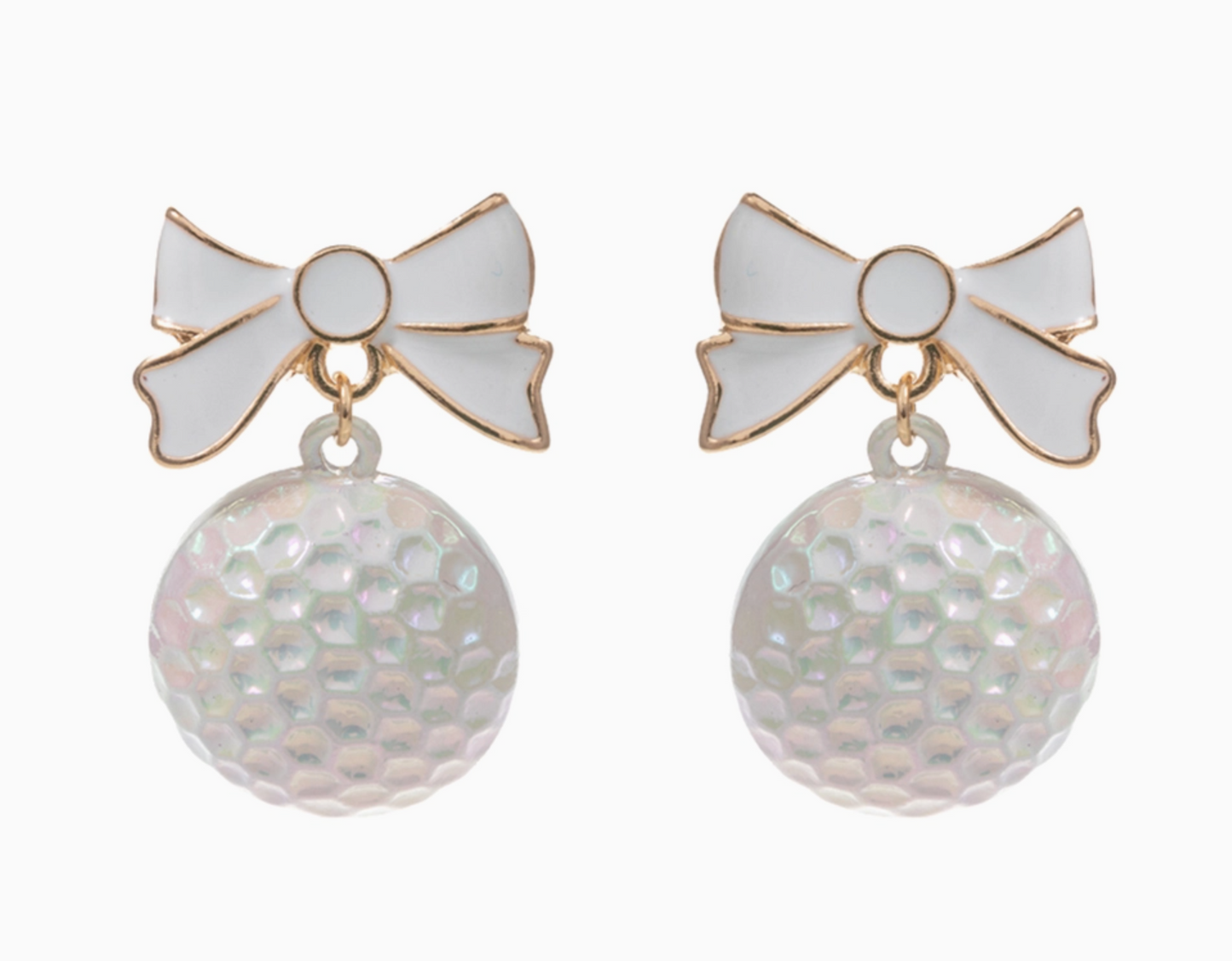 Golf Ball Earrings