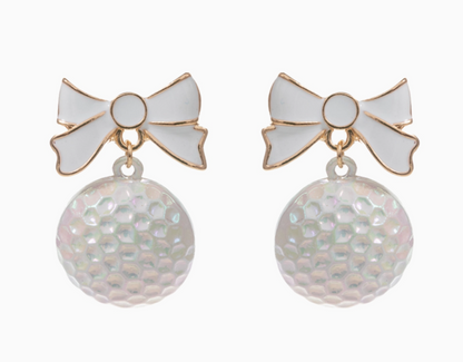 Golf Ball Earrings