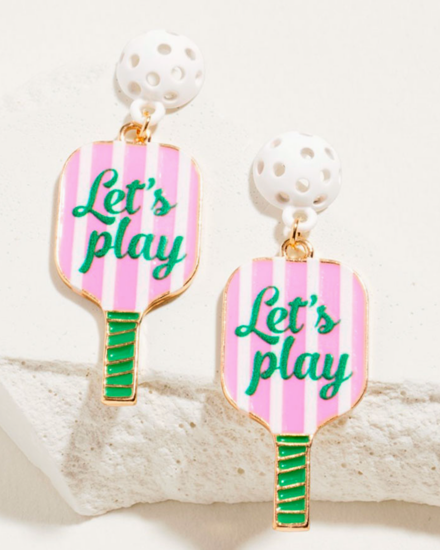 Pickleball Paddle Dangle Earrings