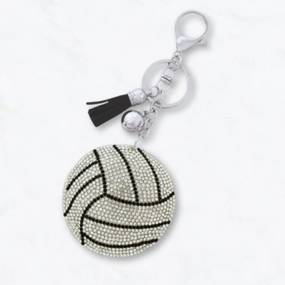 Glitzy Rhinestone Keyring