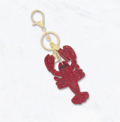 Glitzy Rhinestone Keyring