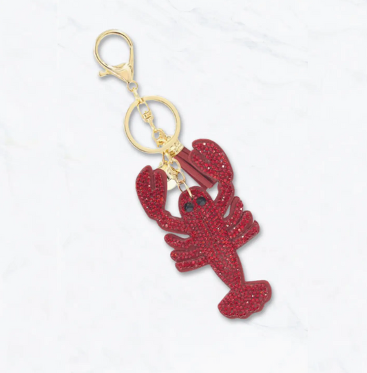 Glitzy Rhinestone Keyring