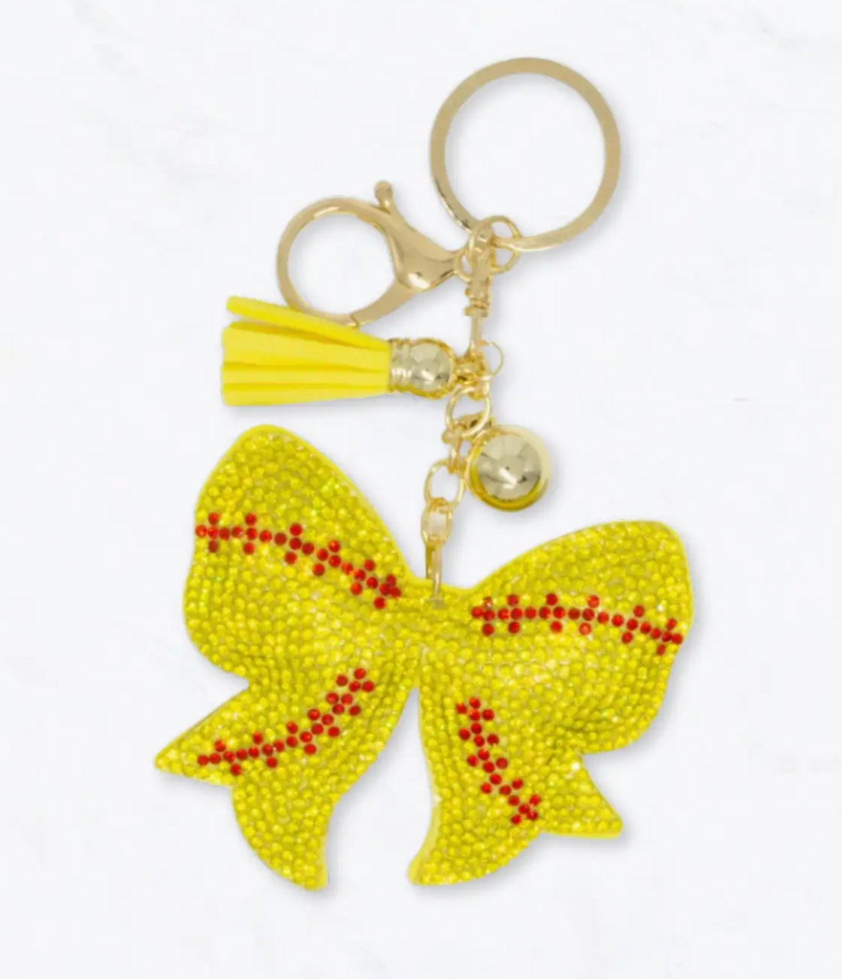 Glitzy Rhinestone Keyring