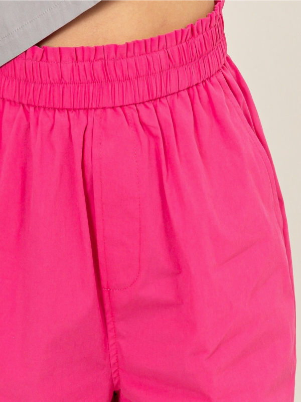 Isla High Waist Poplin Shorts