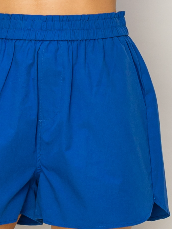 Isla High Waist Poplin Shorts