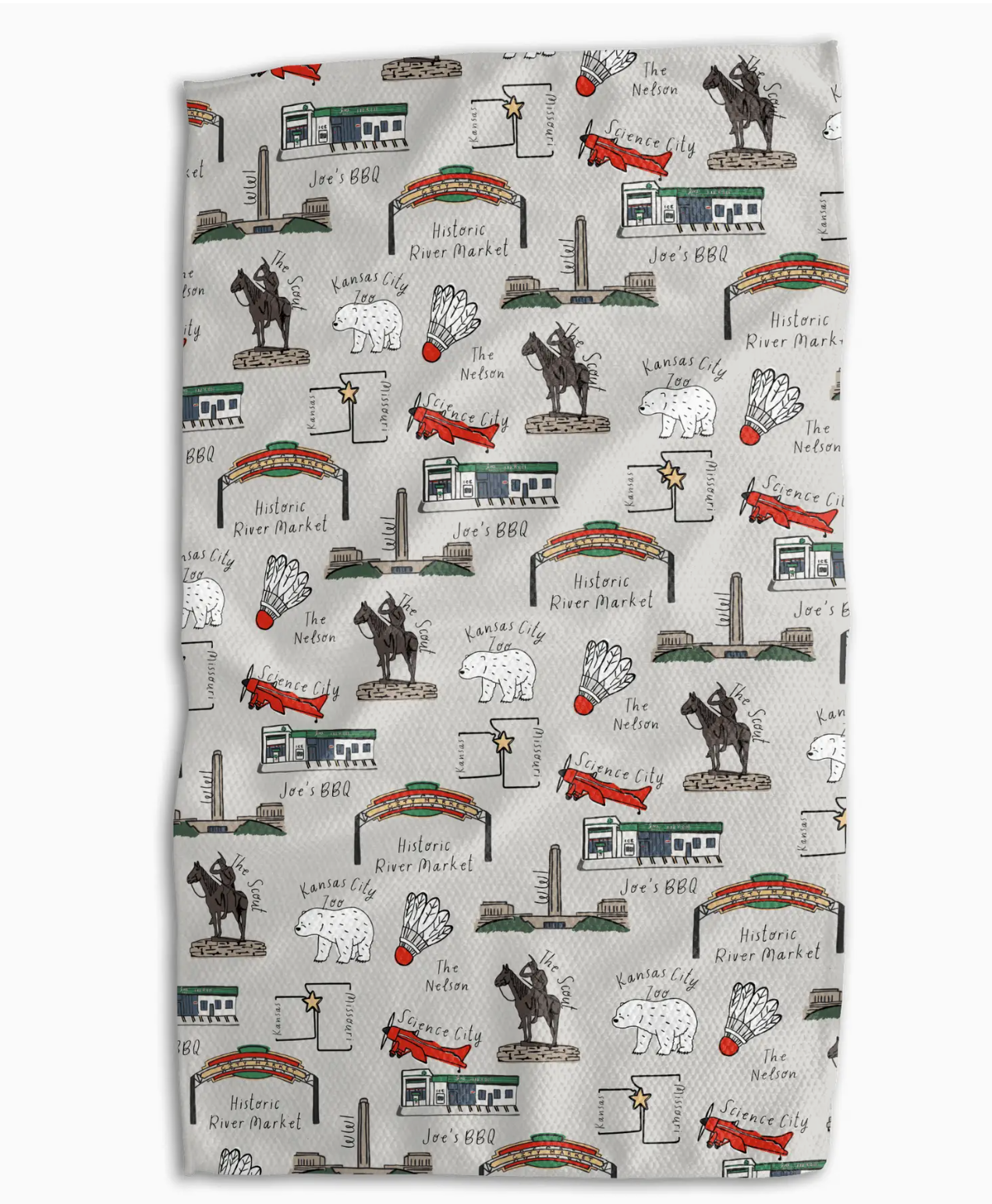 KC Iconic Double Sided Tea Towel