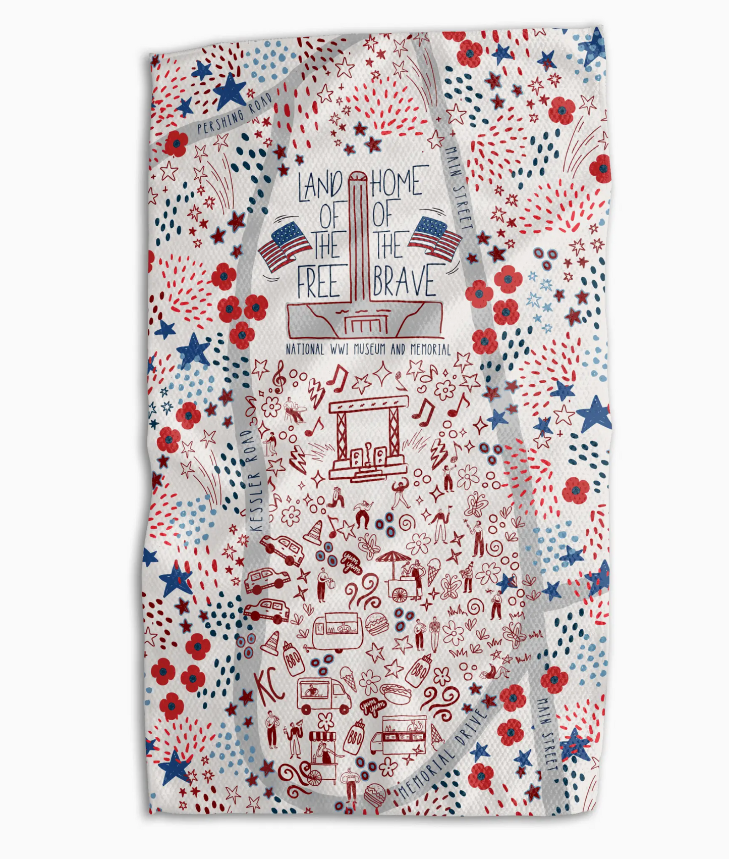 KC WW1 Double Sided Tea Towel