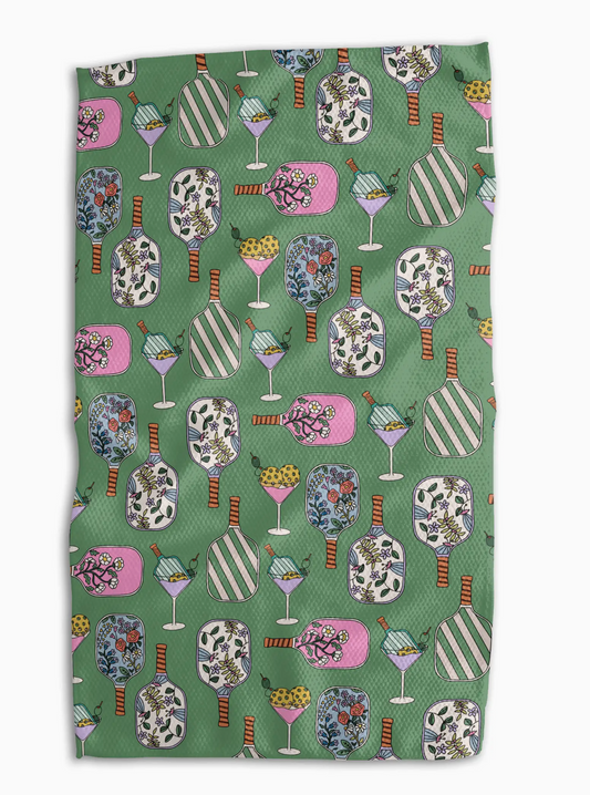 Pickle Ball Double Sided Tea Towel