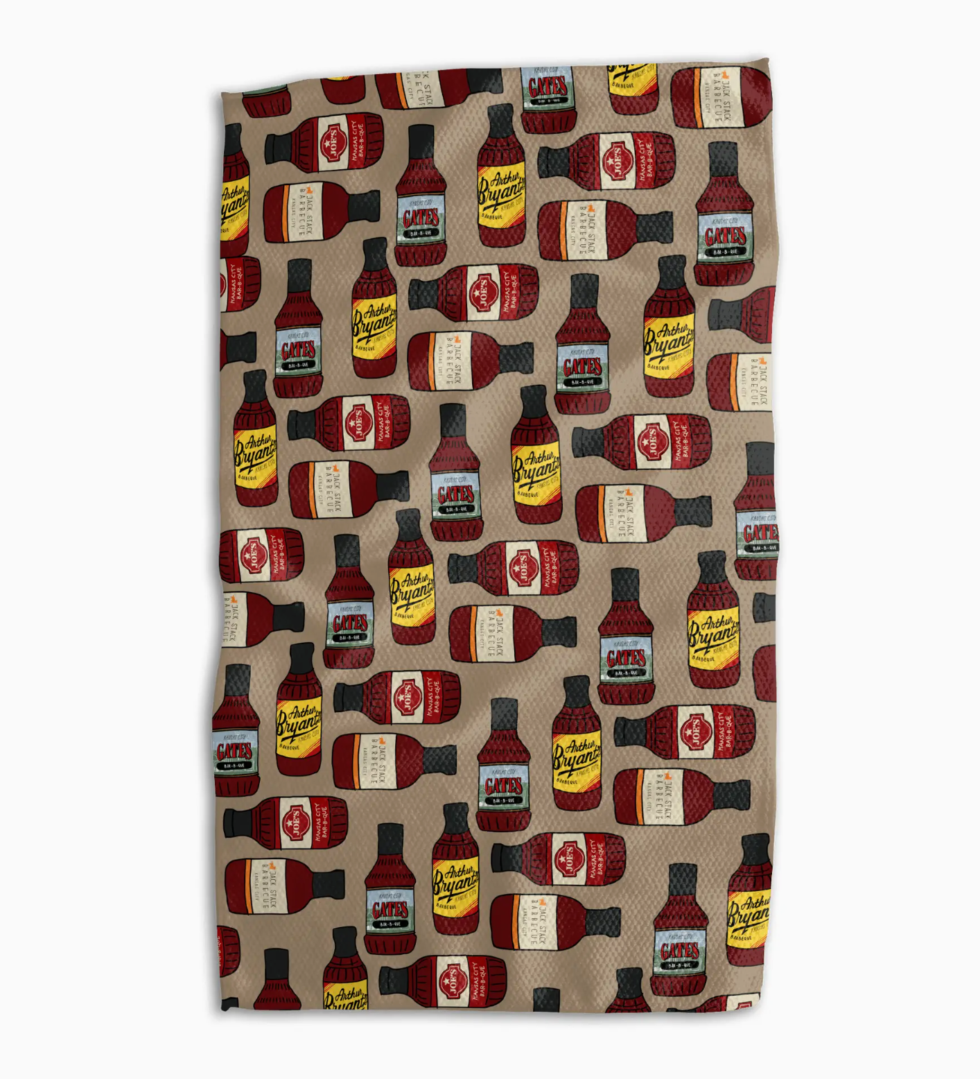 Saucy in KC Double Sided Tea Towel
