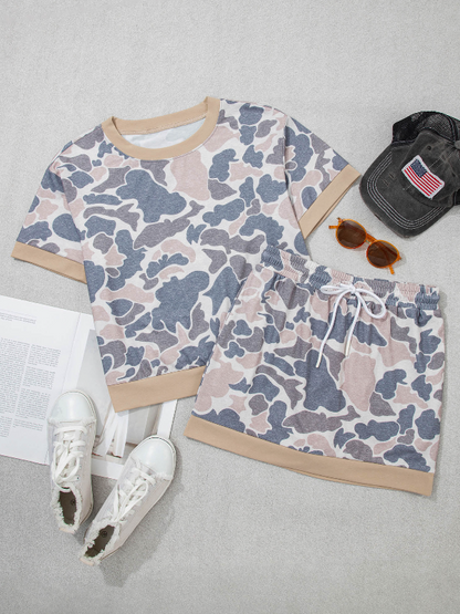 Charlie Camo Skort Set