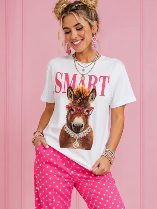 Smart A$$ Bling Graphic Tee