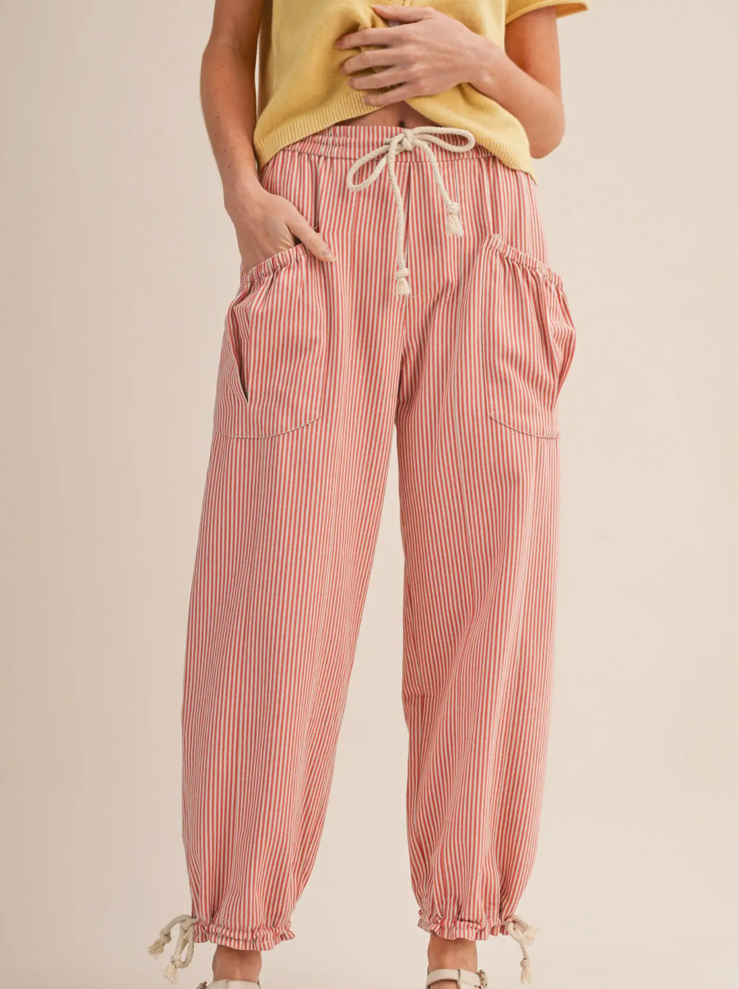 Sadie Striped Parachute Pants