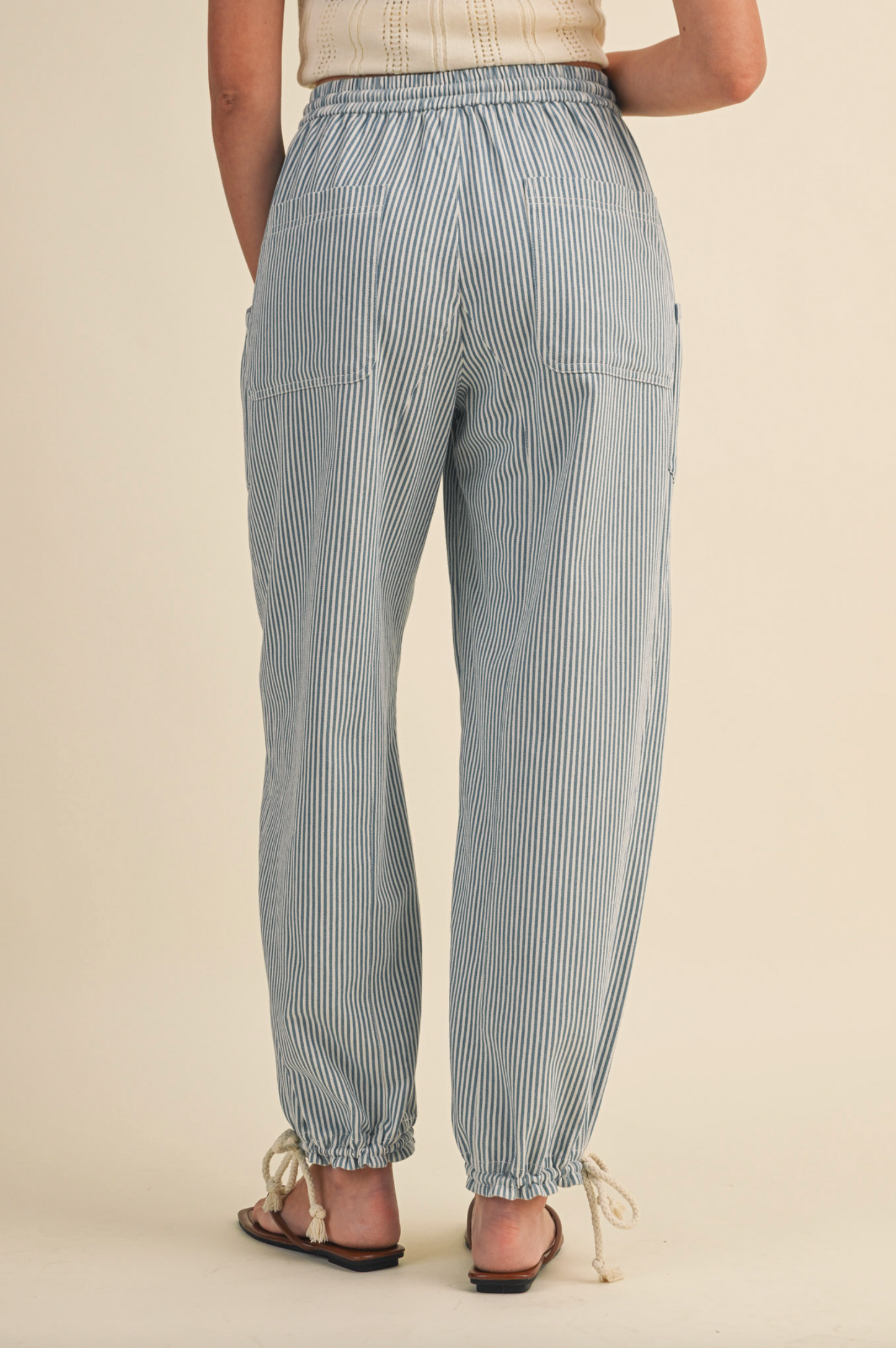 Sadie Striped Parachute Pants