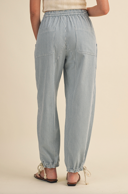 Sadie Striped Parachute Pants