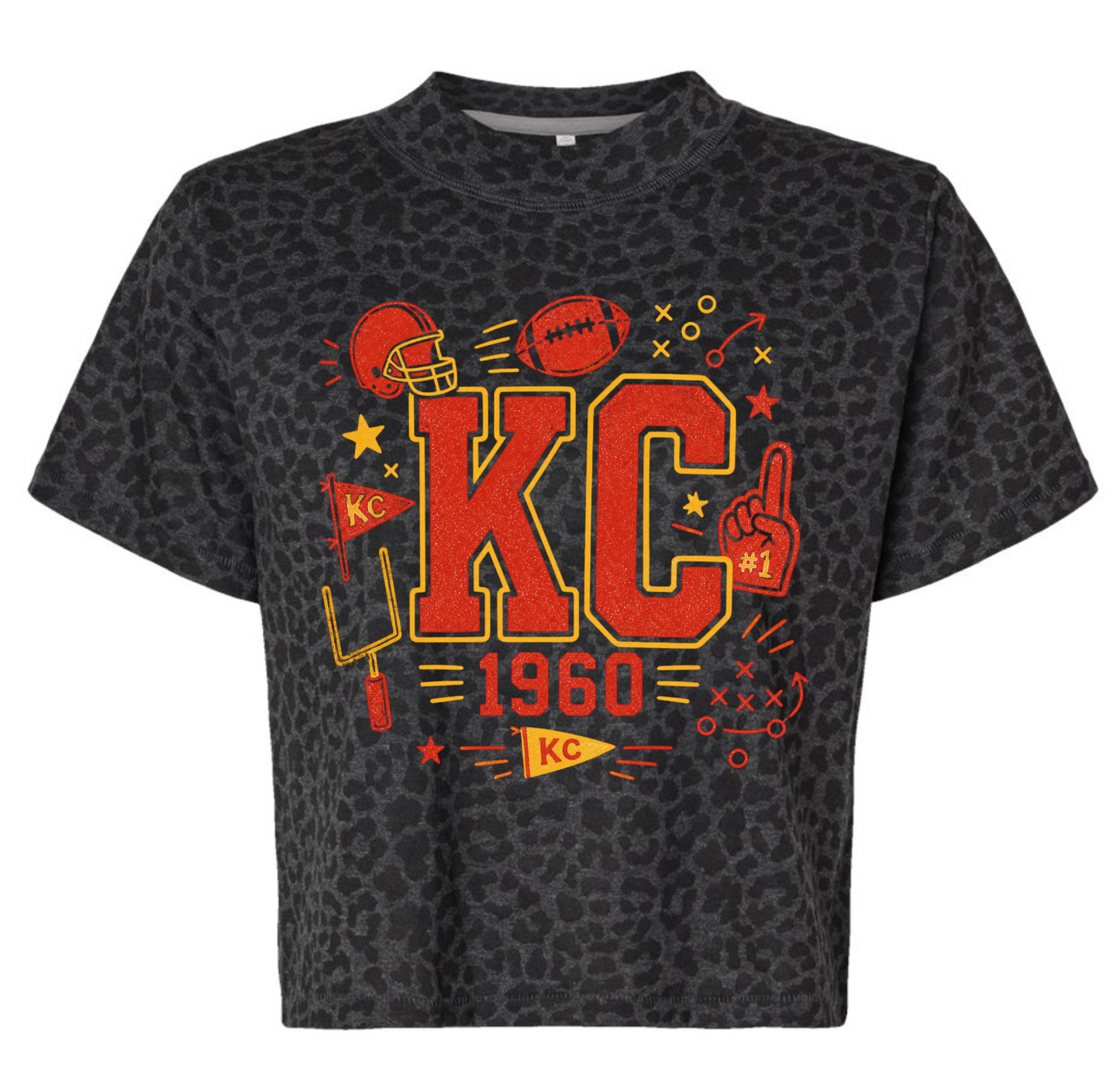 KC 1960 Leopard Tee
