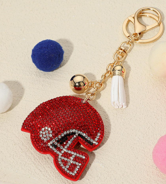 Glitzy Rhinestone Keyring