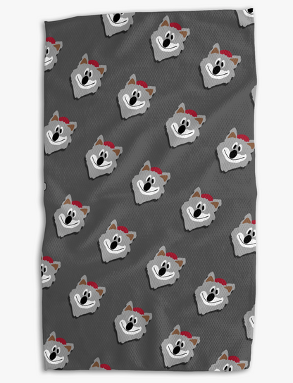 Kansas City Wolf Plaid Double Sided Tea Towel