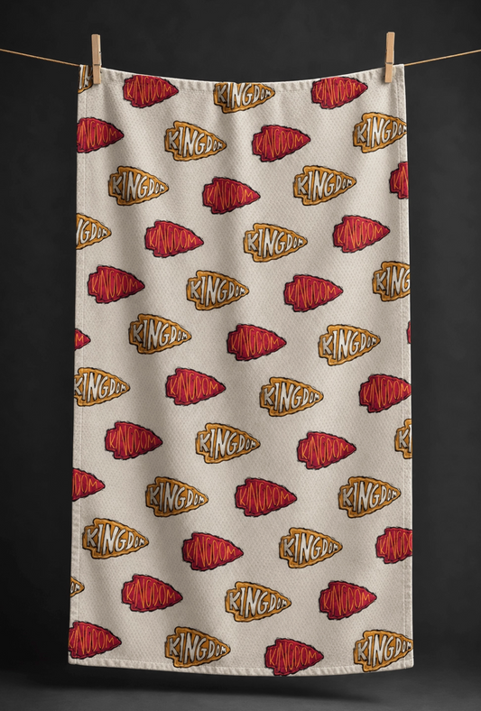 Kingdom Arrows Double Sided Tea Towel