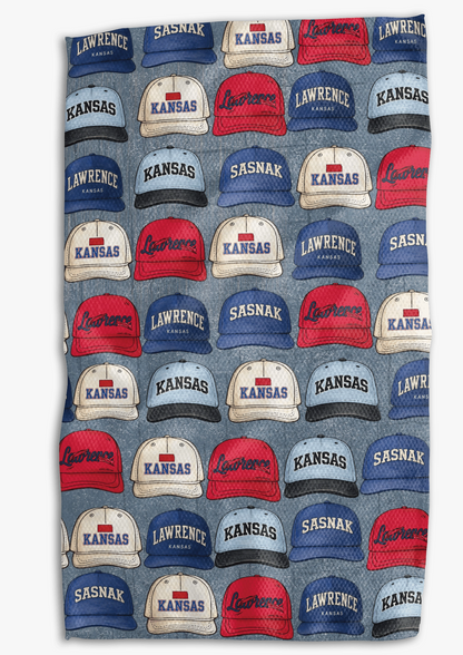 Lawrence Hat Double Sided Tea Towel