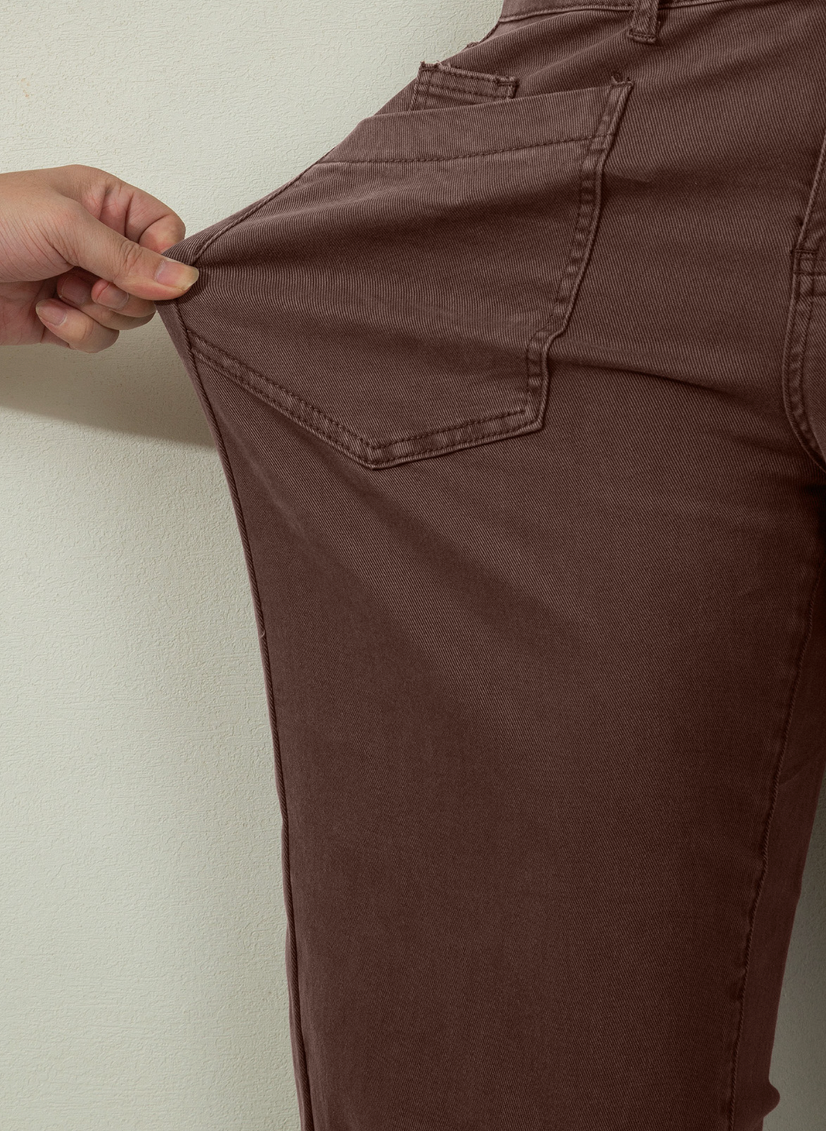 Kori Square Patch Pocket Barrel Jeans