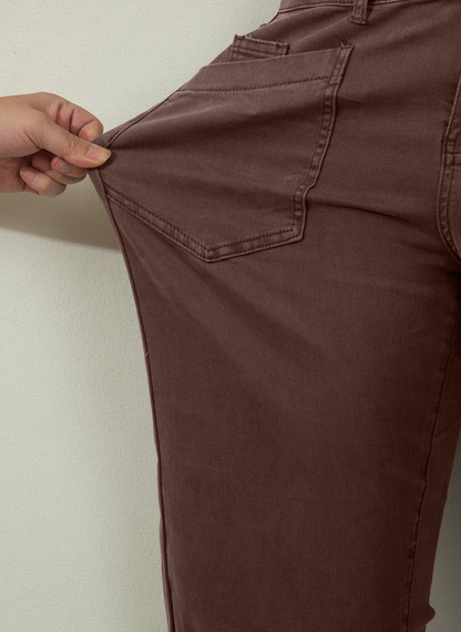 Kori Square Patch Pocket Barrel Jeans